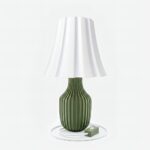 Luminária Clarté Cannelure - Verde Oliva