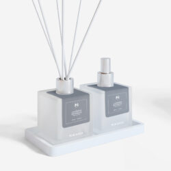 Kit Difusor  + Home Spray  + Bandeja Jasmim Branco - Imagem 2