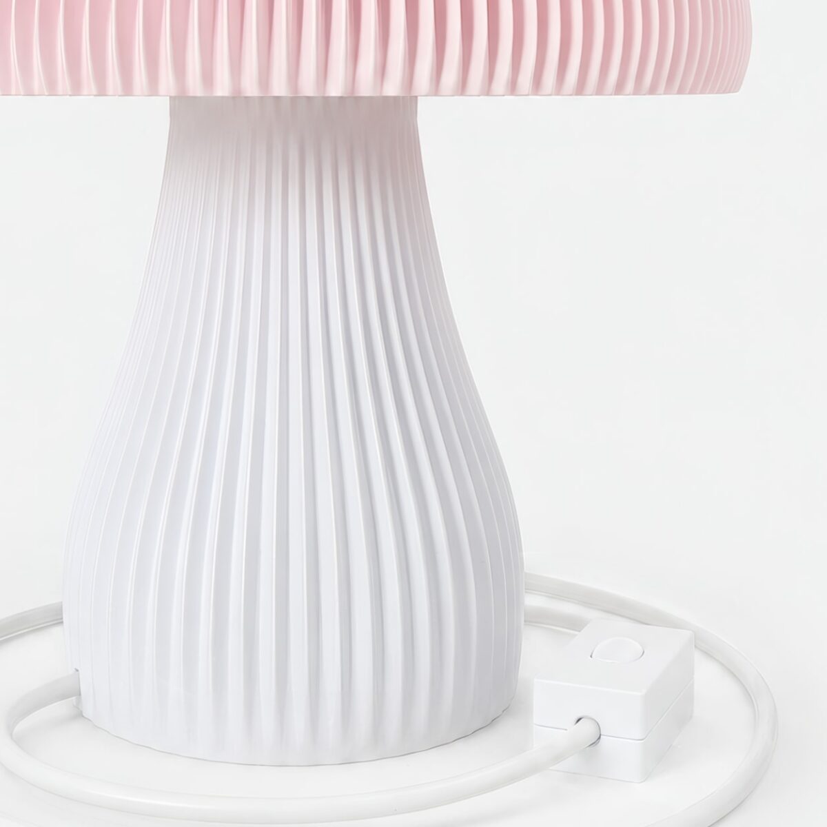 Luminária Clarté Chanterelle - Branco e Rosa - Imagem 6