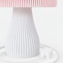 Luminária Clarté Chanterelle - Branco e Rosa - Imagem 6